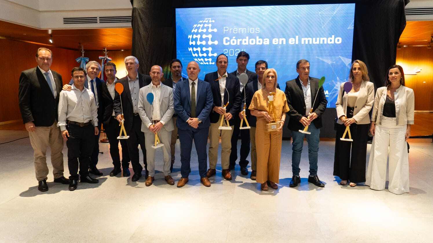 Foto grupal Premios Córdoba en el mundo